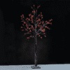 "Snow Red Berry Tree" 96 Ww Led Λαμπακ.ανταπτ.(24Vdc) Ip44 24X24X180Cm 3M Kαφε Καλ. Τροφ.