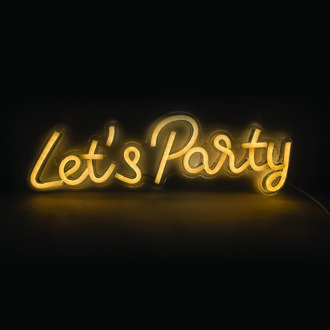 Let's Party 125 Neon Led Λαμπ Usb Καλ 2M Θερμο Ip20 41*1,6 *13,5Cm 2M Καλ