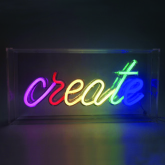 Create 90 Neon Led Λαμπ Usb Καλ 2M Πολυχρωμα Ip20 30*4,6*15Cm