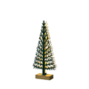 “Wooden Xmas Tree Light” Πρασινο Δεντρο-Μικρο 5 Led Λαμπακ Μπαταρ(2Xaaa) Θερμο Λευκο Ip20 14X5X32Cm