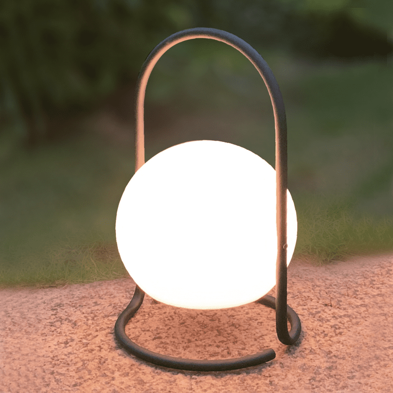 Επιτραπεζιο Φ/Σ Led 1,2W 3000K Ip65 96Lm Ακρυλικο Επαναφορτιζομενο Με Dimmer D17Xh29Cm Egg - Image 2