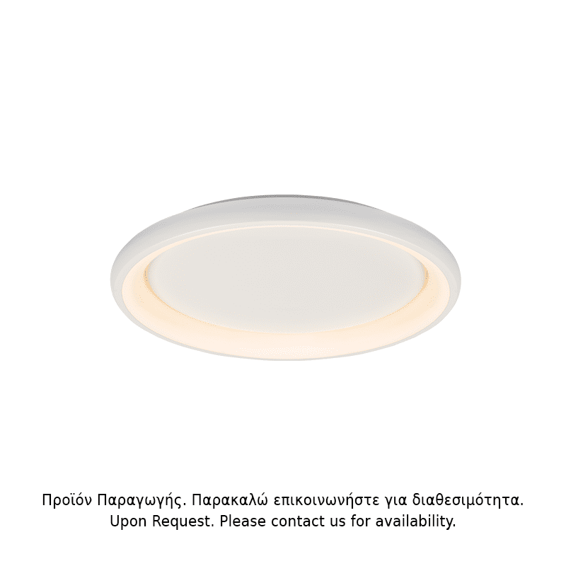 Οροφησ Φ/Σ Led 36W Dimmer Cct 3470Lm Λευκο Μεταλλικο D41Xh8,5Cm Diana