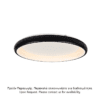 Οροφησ Φ/Σ Led 73W Dimmer Cct 5250Lm Μαυρο Μεταλλικο D81Xh8,5Cm Diana