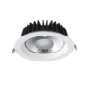Led Λευκο Χωνευτο Φωτιστικο 20W 4000K 2600Lm 90° 230V Ac Ra80 Φ140*63Mm 5Yrs