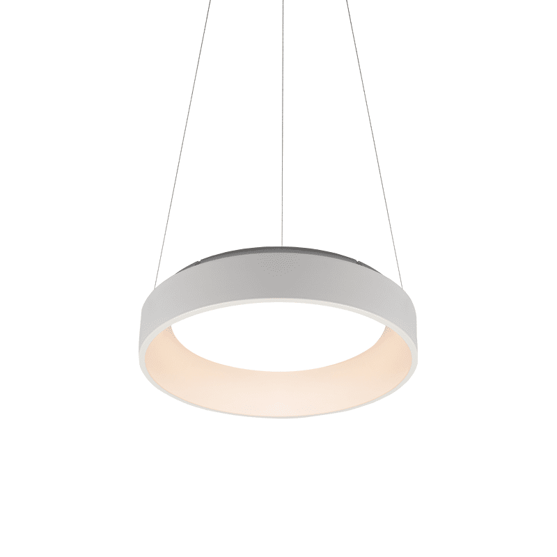 Κρεμαστο Φ/Σ Led 36W Cct 3670Lm Λευκο Μεταλλικο D45Xh120Cm Apollo