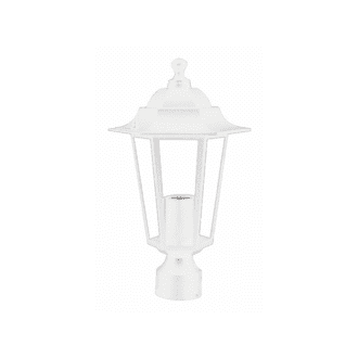 Κεφαλη Για Κολωνακι Φ60 Φαναρακι Ip45 Λευκο