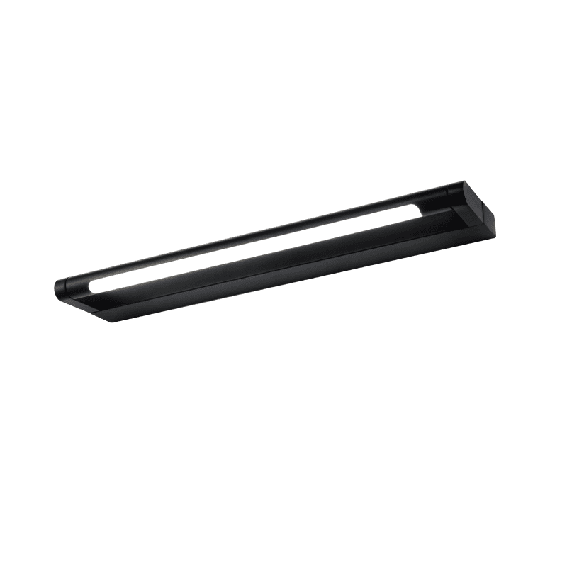 Επιτοιχο Φ/Σ Led 6W 380Lm 4000K Μαυρο Αλουμινιο 400Χ100Χ25Μμ Bati