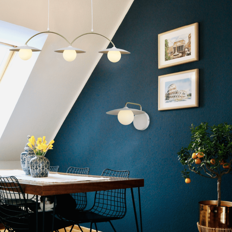 Κρεμαστο Φ/Σ 4Xg9 Μεταλλικο Χρυσο + Ακρυλικο - Image 2