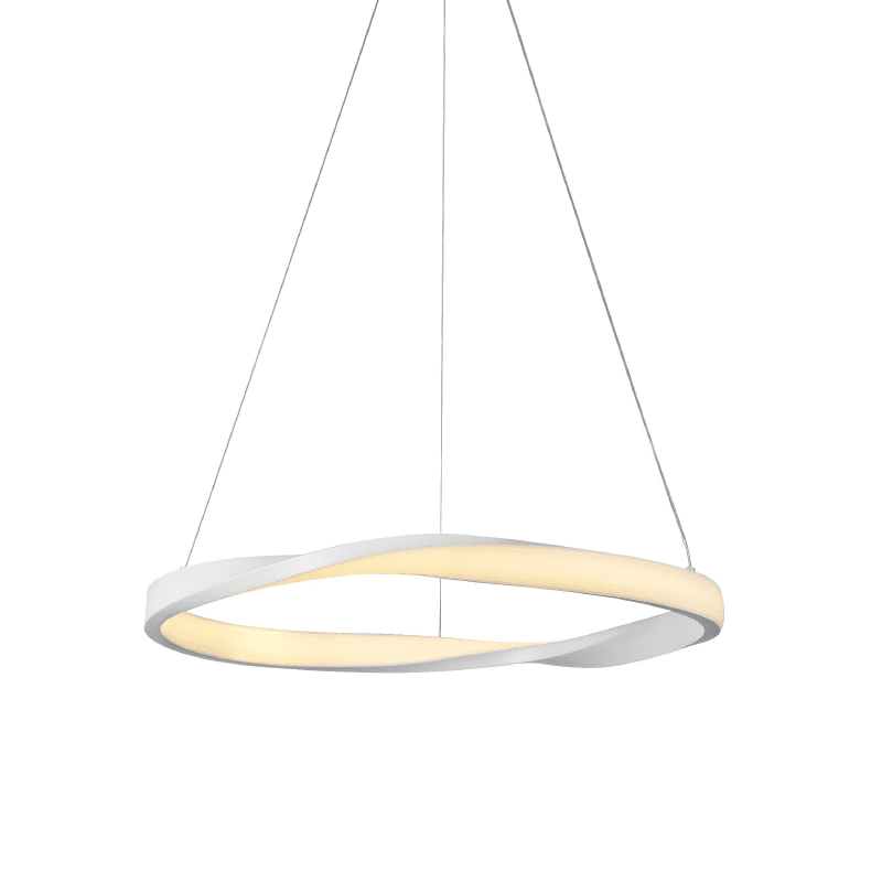 Κρεμαστο Φ/Σ Led 32W 2500Lm Cct Ip20 Λευκο Μεταλλικο + Ακρυλικο