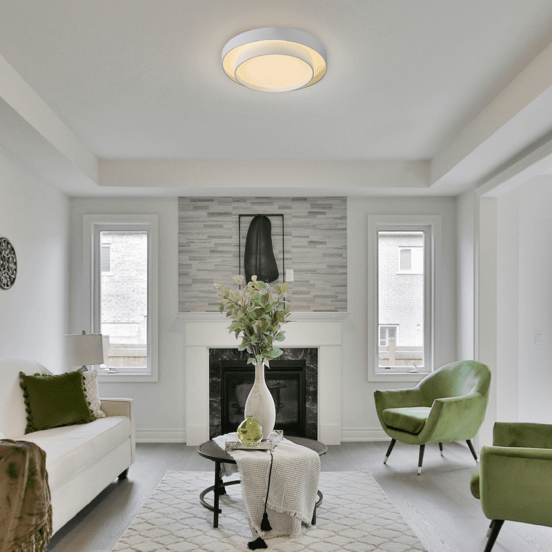 Φ/Σ Οροφησ Led 32W 2500Lm Cct Ip20 Λευκο Μεταλλικο + Ακρυλικο
Feedo - Image 2