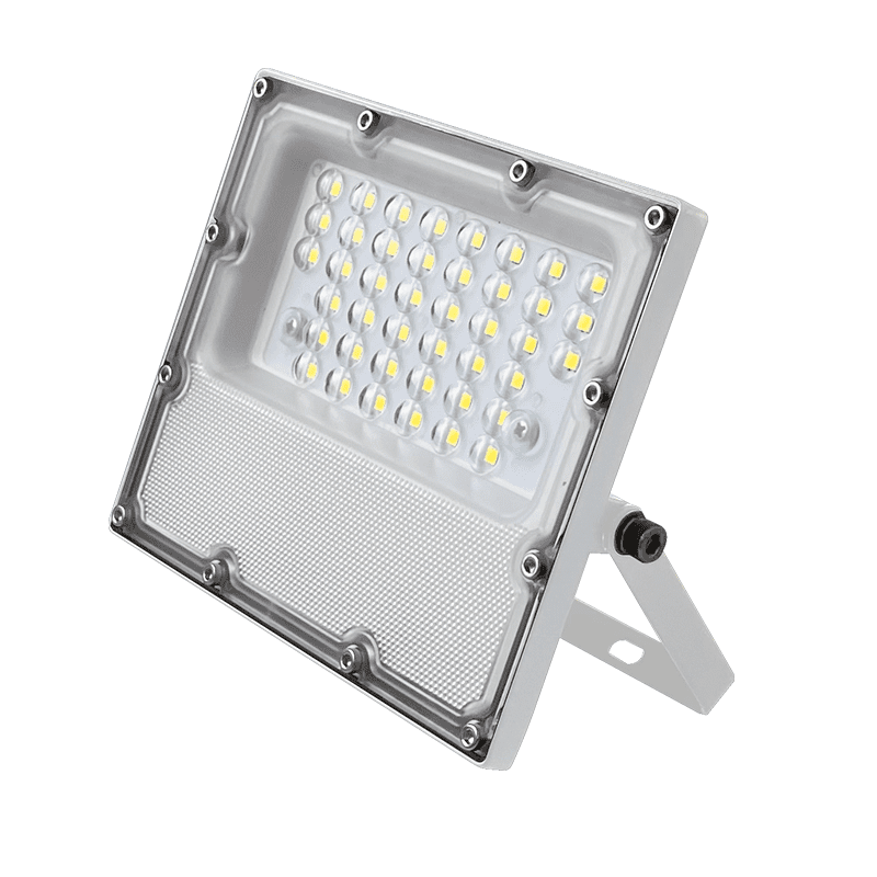 Led Smd White Flood Luminaire Ip65 10W 3000K 1140Lm 100-277V Ac Ra80 Ik08 5Yrs Breathing Valve