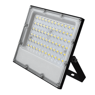 Led Smd Black Flood Luminaire Ip65 20W 4000K 2400Lm 100-277V Ac Ra80 Ik08 5Yrs Breathing Valve