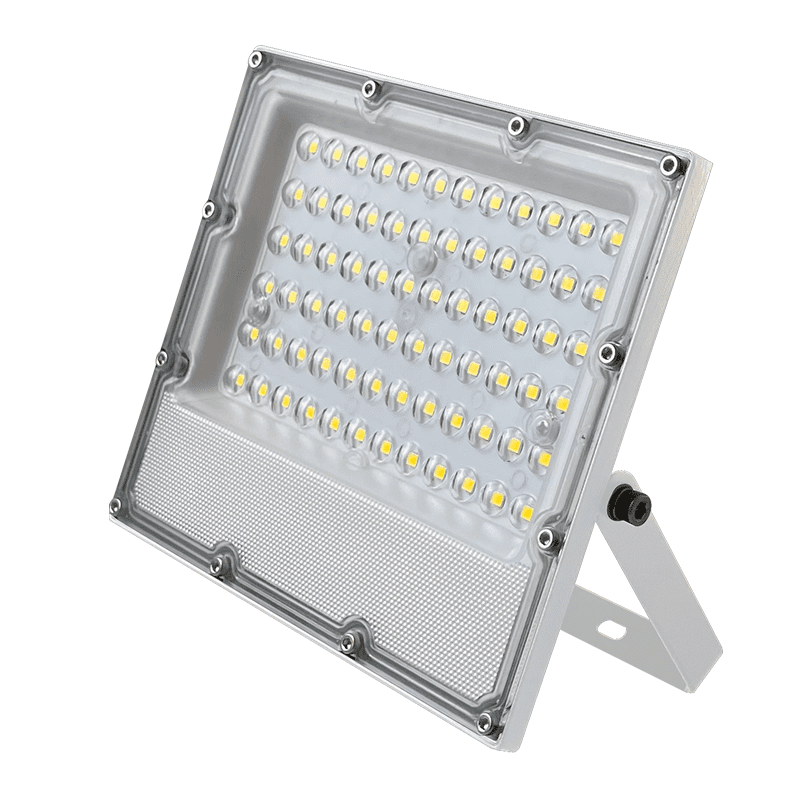 Led White Smd Flood Luminaire Ip65 30W 4000K 3600Lm 100-277V Ac Ra80 Ik08 5Yrs Breathing Valve