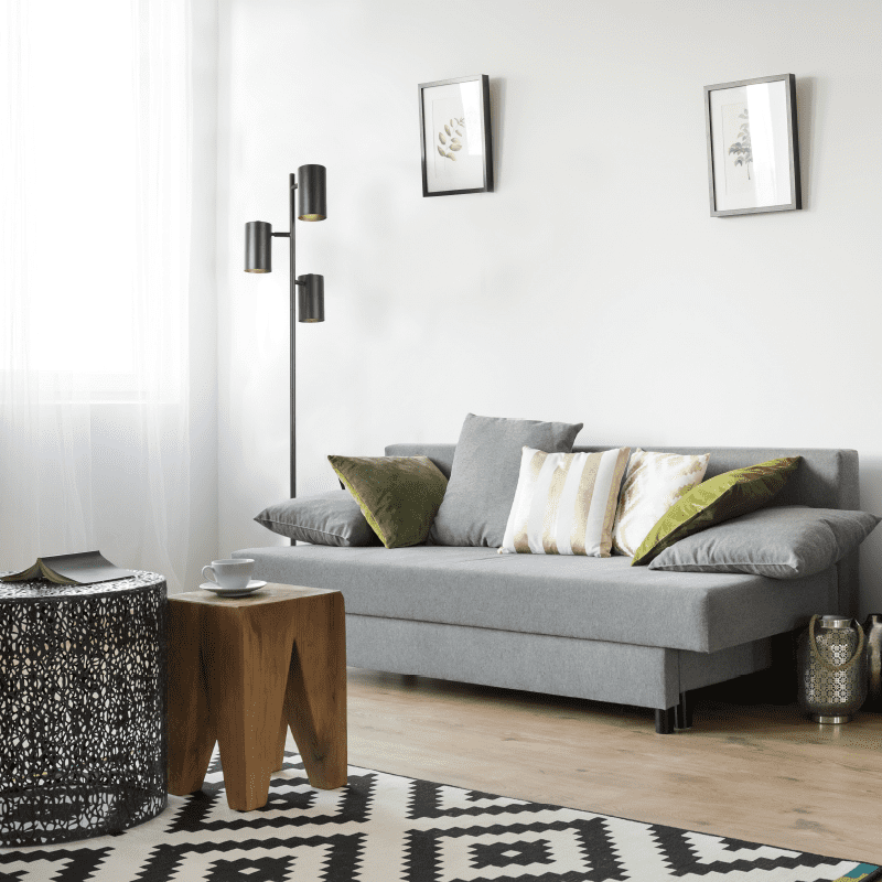 Δαπεδου Μαυρο Μεταλλο D15*H165Cm 3Χε27 Kenneth - Image 2