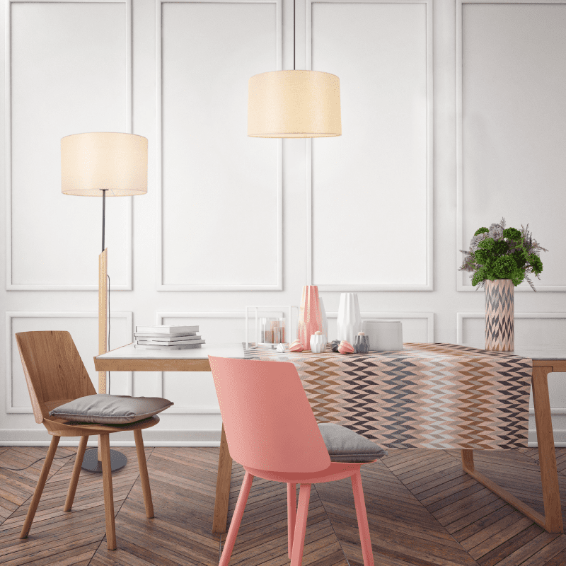 Κρεμαστο Φυσικο Ξυλο Μπεζ Υφασματινο Καπελο 1Xε27 H56Cm D27Cm Cliff - Image 2