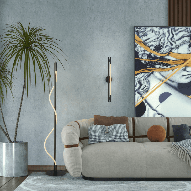 Φ/Σ Led Δαπεδου 20W 3000K 690Lm Malpo Μεταλλικο + Σιλικονη Ip20 D30*H160 - Image 2