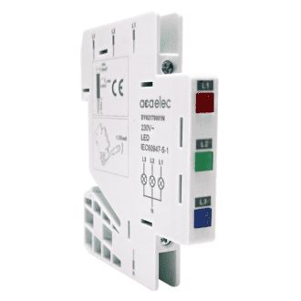 Indicator Lamp Triple Red-Green-Blue 16A 230V 0,5M