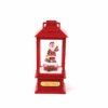 "Plastic Snowy Music Santa Lantern", 2 Mini Led Λαμπακ. Ww, Μπατ. (3Αa),Ip20, 10Χ10Χ20Cm