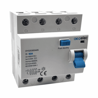 Rccb 4P 63A Ac 0,03 4M  6Ka