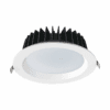 Led Λευκο Χωνευτο Φωτιστικο 40W 4000K 4700Lm 90° 230V Ac Ra80 Φ230*77Mm 5Yrs