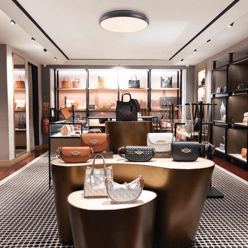 Οροφησ Φ/Σ Led 70W 5600Lm Μαυρο Μετ/Κο D80Xh8Cm Kallista - Image 2