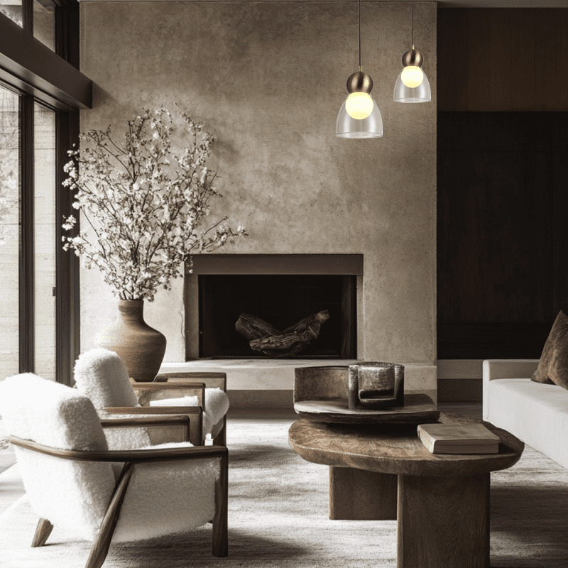 Juliette-Φωτιστικο Κρεμαστο Ορειχαλκινο Γυαλινο Συμβατικο Ιρ20 1Xε27 133Xh1230Mm - Image 2