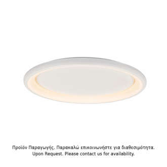Υ/Κ Οροφησ Φ/Σ Led 100W Dimmer 3000K 7010Lm Λευκο Μεταλλικο D81Xh8,5Cm Diana