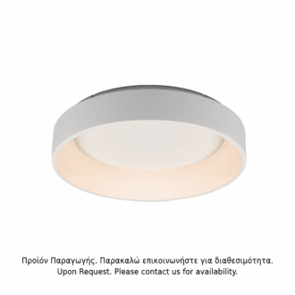 Υ/Κ Οροφησ Φ/Σ Led 48W Dimmer 3000K 2630Lm Λευκο Μεταλλικο D60Xh14Cm Apollo