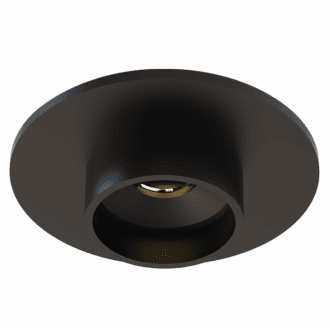 Capi-Προσοψη 3 Για Σποτ Χωνευτο Μαυρο Αλουμινιου Ντουλαπασ (Φ44-Φ22.4Mm)X9.6Mm