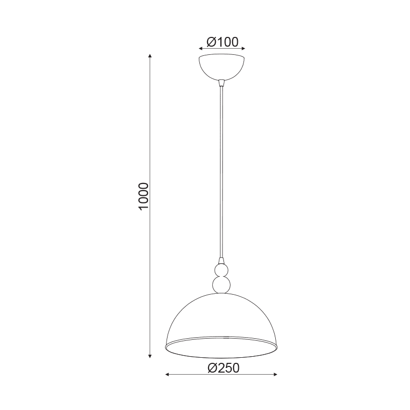 Υ/Κ Κρεμαστο Φ/Σ 1Χε27 Χρωμα Μαρμαρο - Χαλκινο Σκελετο Manhattan - Image 4