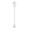 Υ/Κ 4S Plastic Floor Garden White Luminaire 100Cm E27 Ip44
