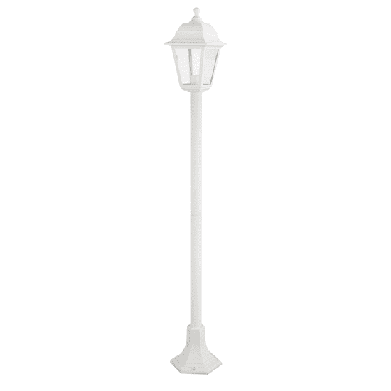 Υ/Κ 4S Plastic Floor Garden White Luminaire 100Cm E27 Ip44