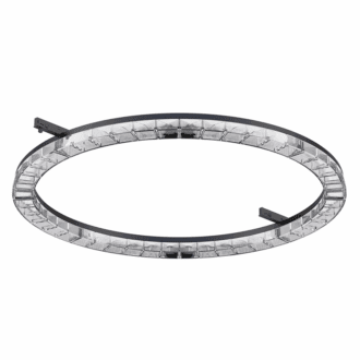 Tkor-Μινι Μαγνητικο Φωτιστικο Μαυρο&Ασπρο Αλουμινιου Led Smd 30W 3000K 2328Lm Ip20 5 Χρονια Εγγυηση