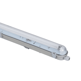 Empty Ip65 Luminaire For 1X600Mm T8 G13 Lamp 2-Side