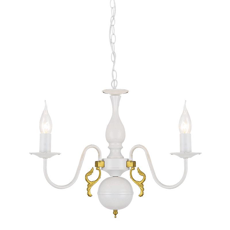 Κρεμαστο Φ/Σ 3Χε14 Μεταλλικο Πατινα Χρυσο Φ50Χh93,5Cm Velvet