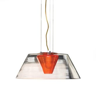 Μονοφωτο Double E27 1X60W Κοκκινο