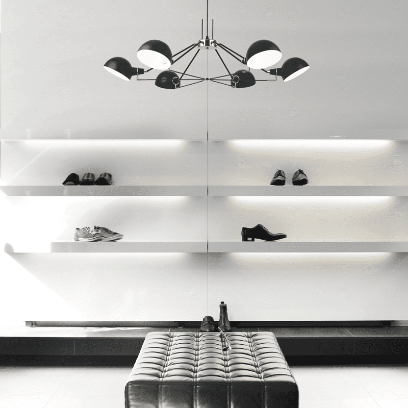 Κρεμαστο Φ/Σ 6Χε14 Μαυρο Μεταλλικο D100Χh100Cm Clotho - Image 2