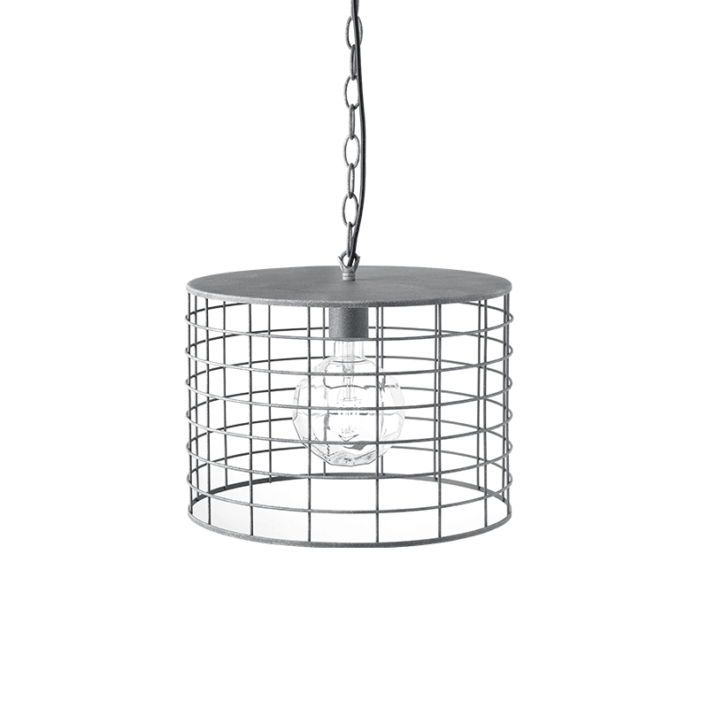 Κρεμαστο Φ/Σ 1Χε27 Μεταλλικο Αποχρ.τσιμεντου Φ23,2Χη120Cm Dublin