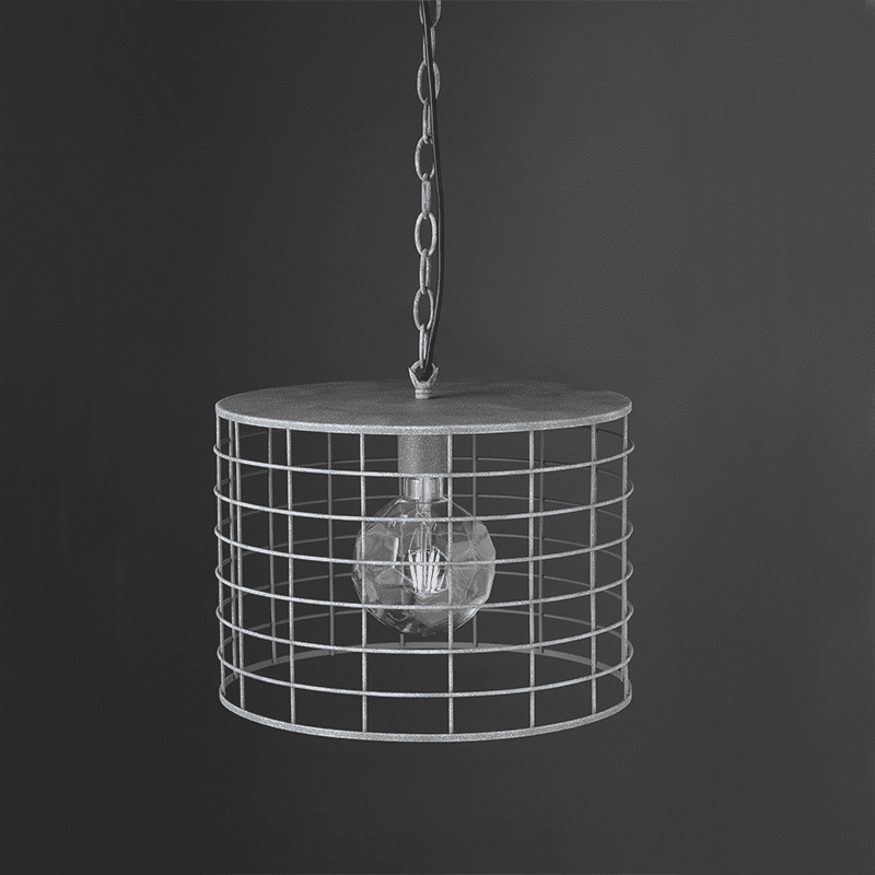 Κρεμαστο Φ/Σ 1Χε27 Μεταλλικο Αποχρ.τσιμεντου Φ23,2Χη120Cm Dublin - Image 2