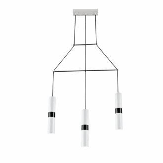 Κρεμαστο Φ/Σ 3Xgu10 Λευκο Μεταλλικο 66X8Xh150Cm Da Vinci