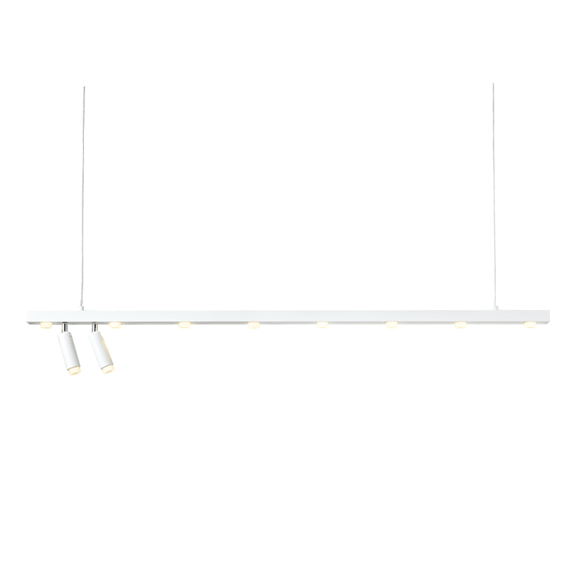 Κρεμαστο Φ/Σ Led 30W Cob Λευκο Αλουμινιο 3000K 2700Lm 120X4Xh139Cm Magneto