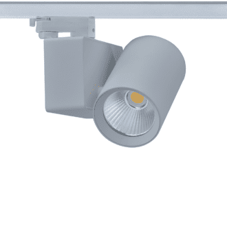 Γκρι Led Σποτ Ραγασ 20W 3000K 3-Phase 38° 2200Lm 230V Ac Ra80 5Yrs