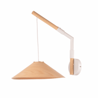 Επιτοιχο Φ/Σ 1Χ Gx53 Φυσικο Ξυλο 30Χ40Χ32Cm Nairobi