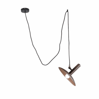 Κρεμαστο Φ/Σ 1Χe14 Καφε Μεταλλικο D25Xh220Cm Wakanda