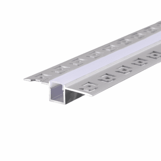 Jade Προφιλ Αλουμινιου Trimless  Με Οπαλ Pc Καλλυμα 2M/Τμχ