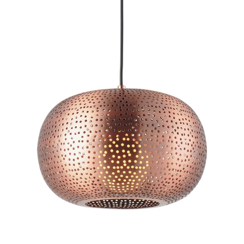 Κρεμαστο 1Χε27 Χαλκινο Μεταλλο Φ30Χη120Cm