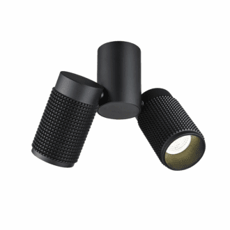 Οροφησ Φ/Σ 2Χgu10 Μαυρο Αλουμινιο 6,5X20X26Cm Megatron1